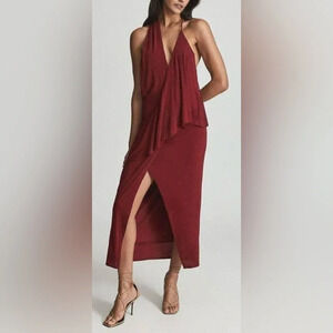 Reiss Xena Strappy Open Back Cocktail Dress